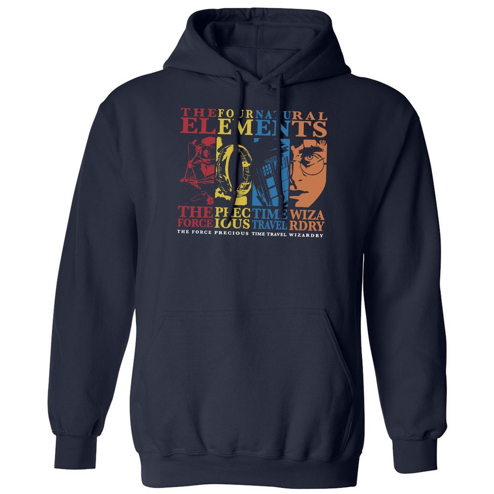 Classic Unisex Hoodie - SGGJXXW9 - Navy - 2