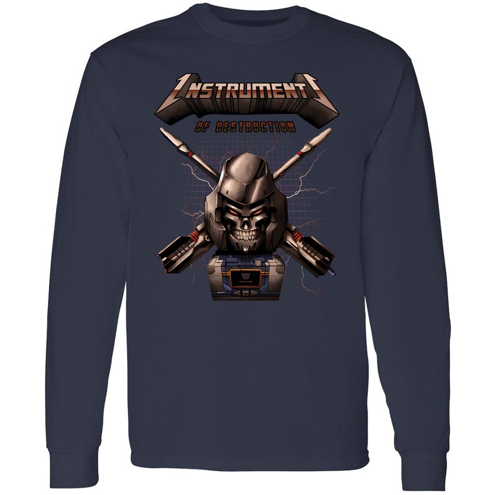 Long Sleeve T-Shirt - UG1ZZAKV - Navy - 2