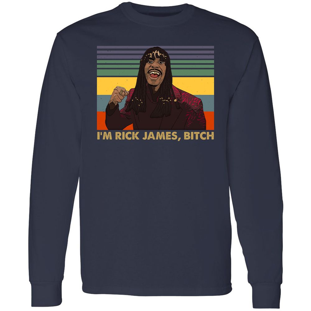 Long Sleeve T-Shirt - 4JWRRSD5 - Navy - 2