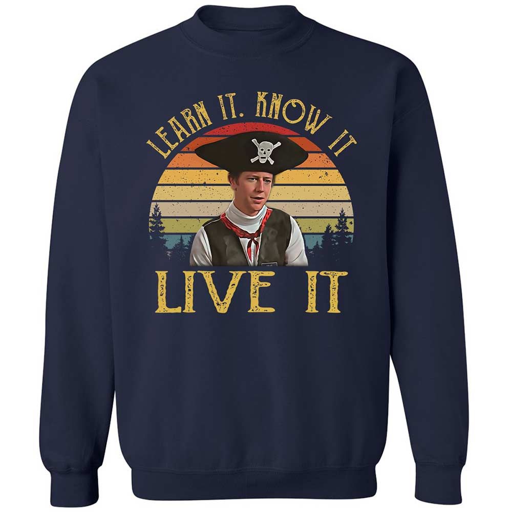Classic Unisex Sweatshirt - MJZZPGCQ - Navy - 2