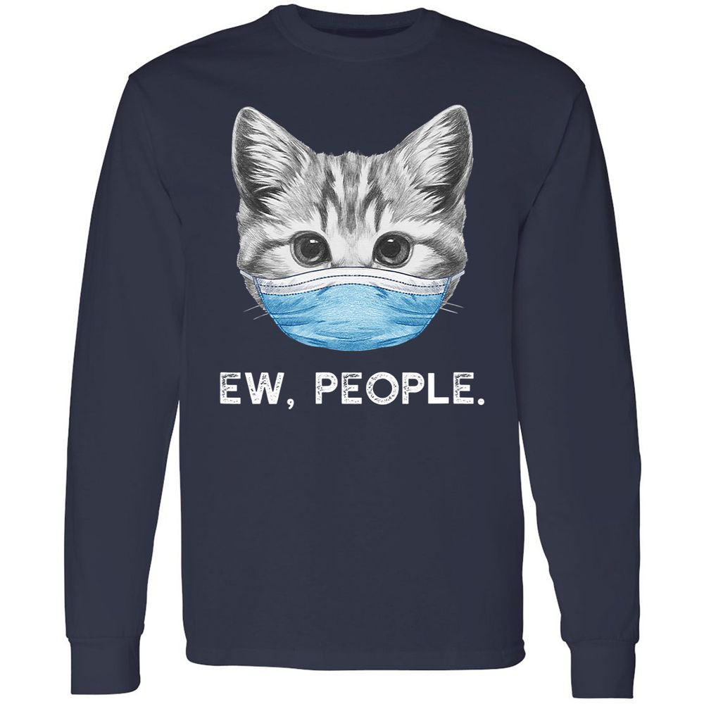 Long Sleeve T-Shirt - S72ZJ4BN - Navy - 2