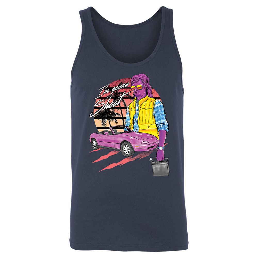Unisex Jersey Tank - SPALQU54 - Navy - 2