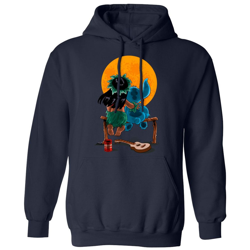 Classic Unisex Hoodie - PQE83S1W - Navy - 2