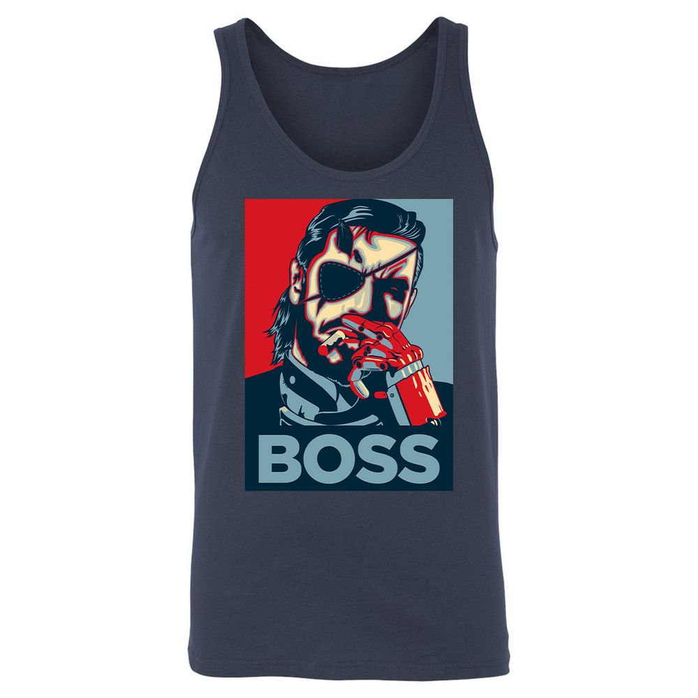 Unisex Jersey Tank - 9P4TKD4Z - Navy - 2