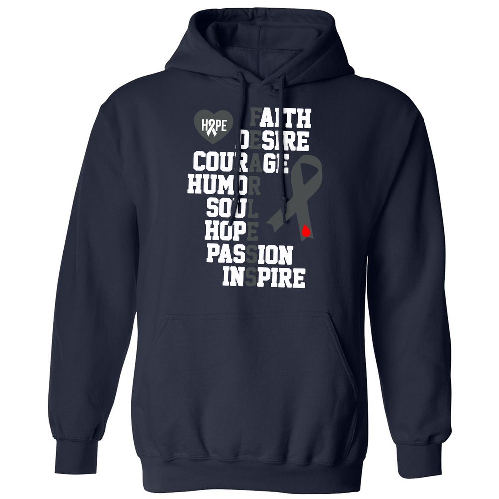 Classic Unisex Hoodie - W91EMD54 - Navy - 2