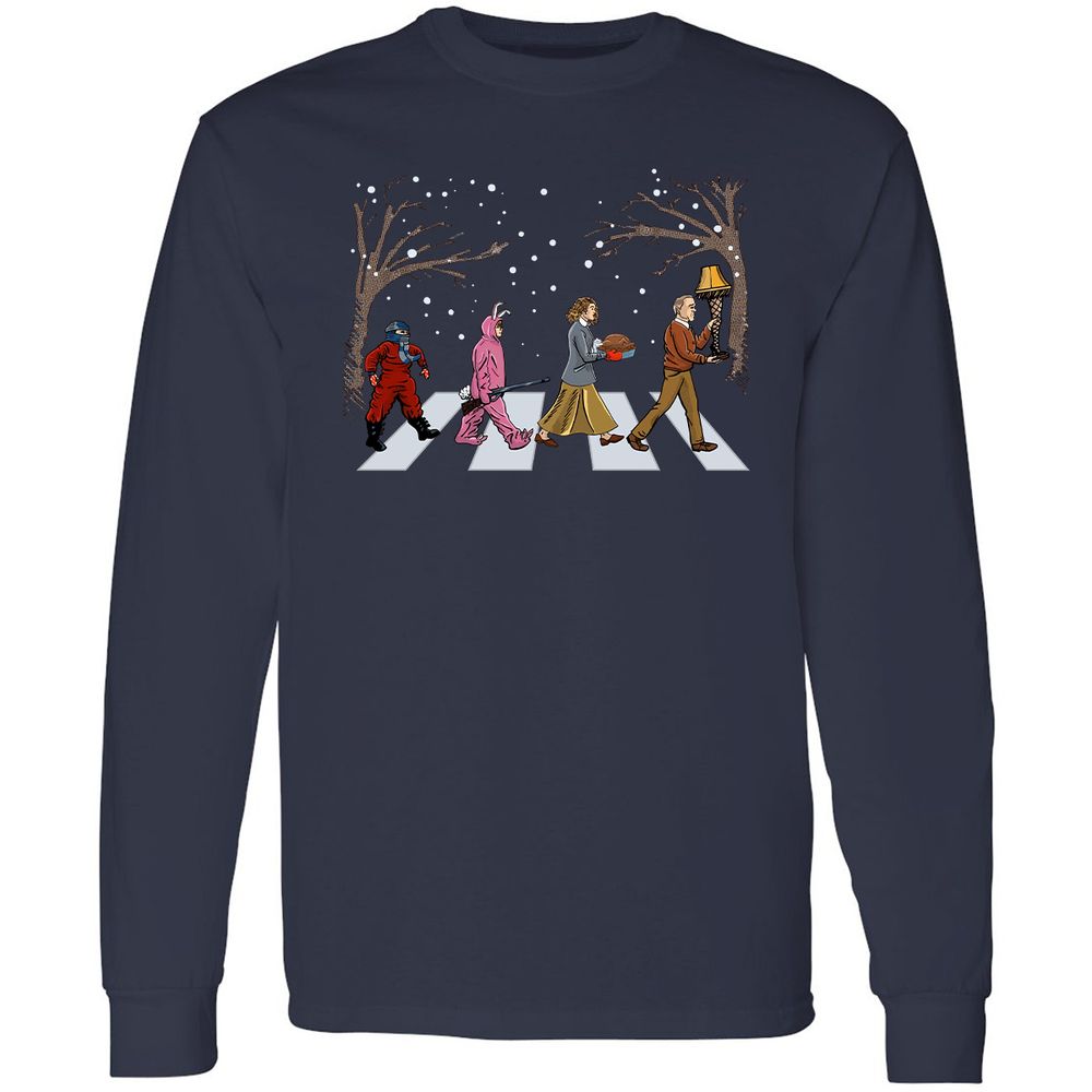 Long Sleeve T-Shirt - V4J58W4D - Navy - 2