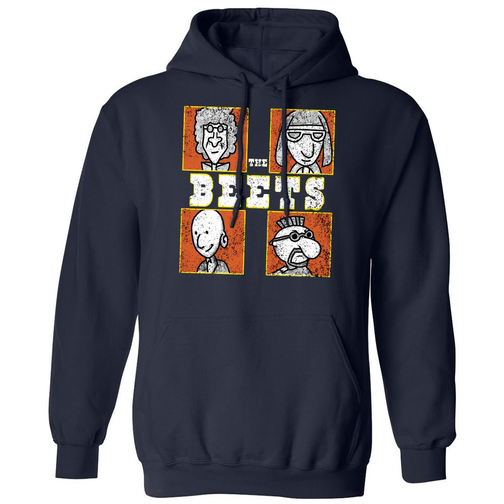 Classic Unisex Hoodie - D4M1A7Z8 - Navy - 2
