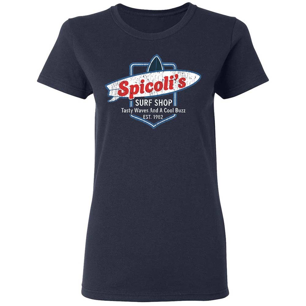 Women's T-Shirt - QUB19NJA - Navy - 2