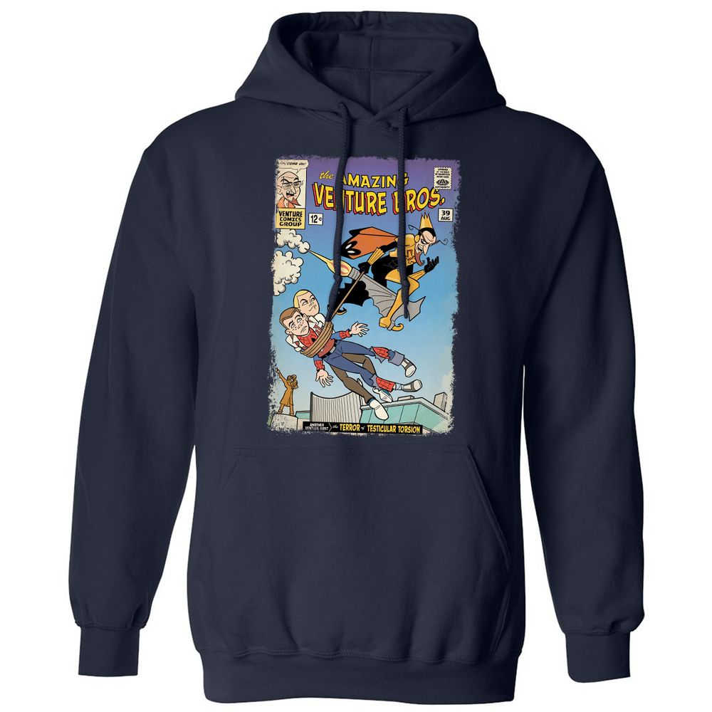 Classic Unisex Hoodie - ZPR3V63Q - Navy - 2