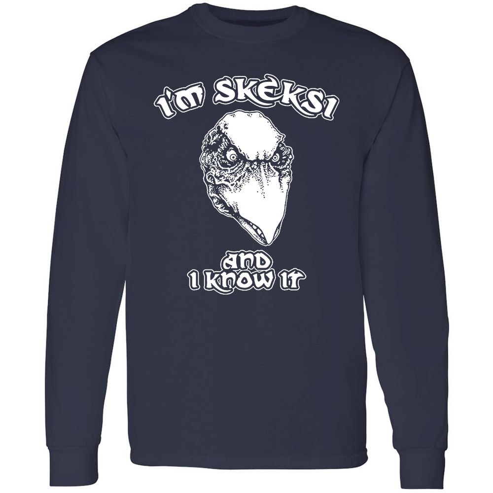 Long Sleeve T-Shirt - P2SSXJ39 - Navy - 2