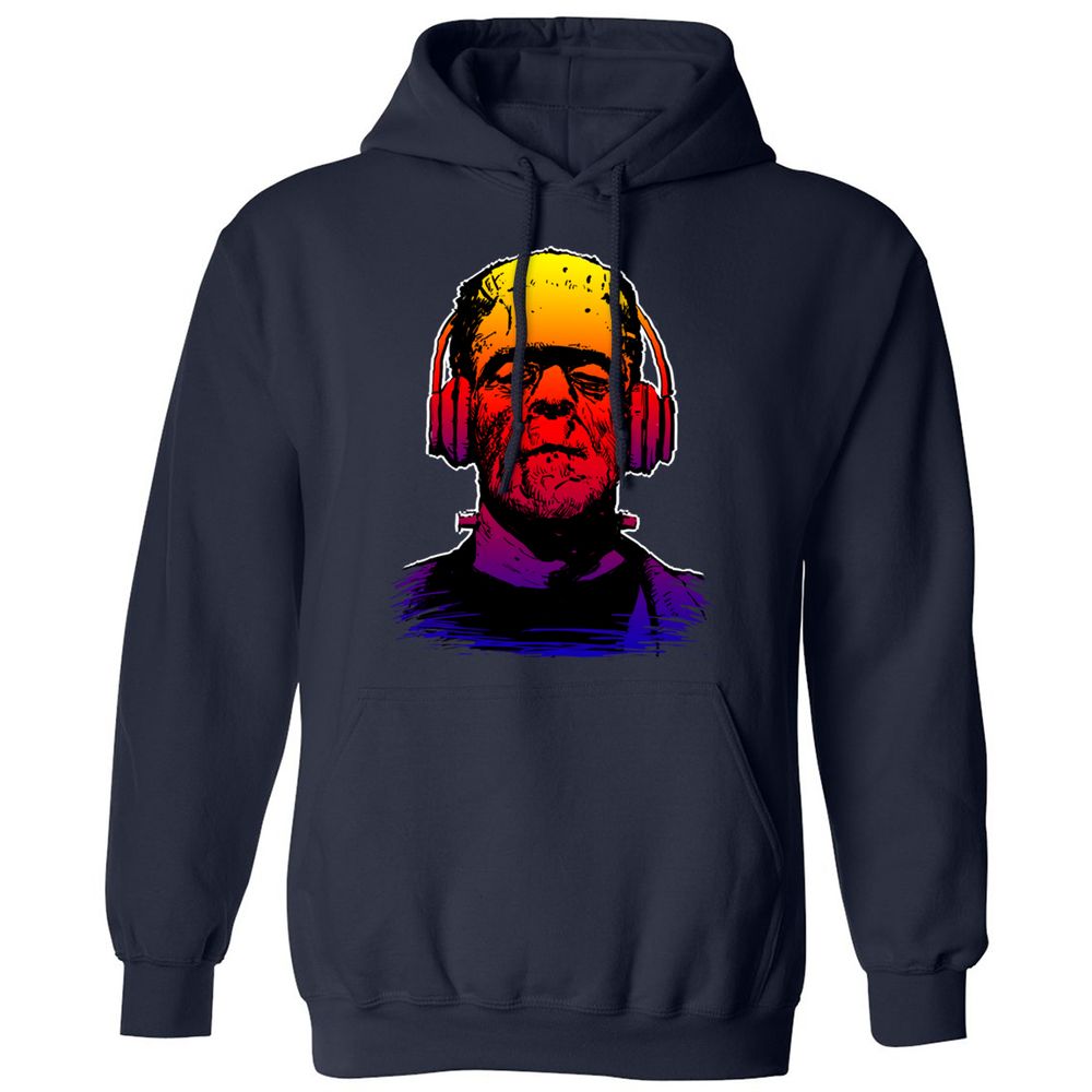 Classic Unisex Hoodie - Q9K6M21N - Navy - 2