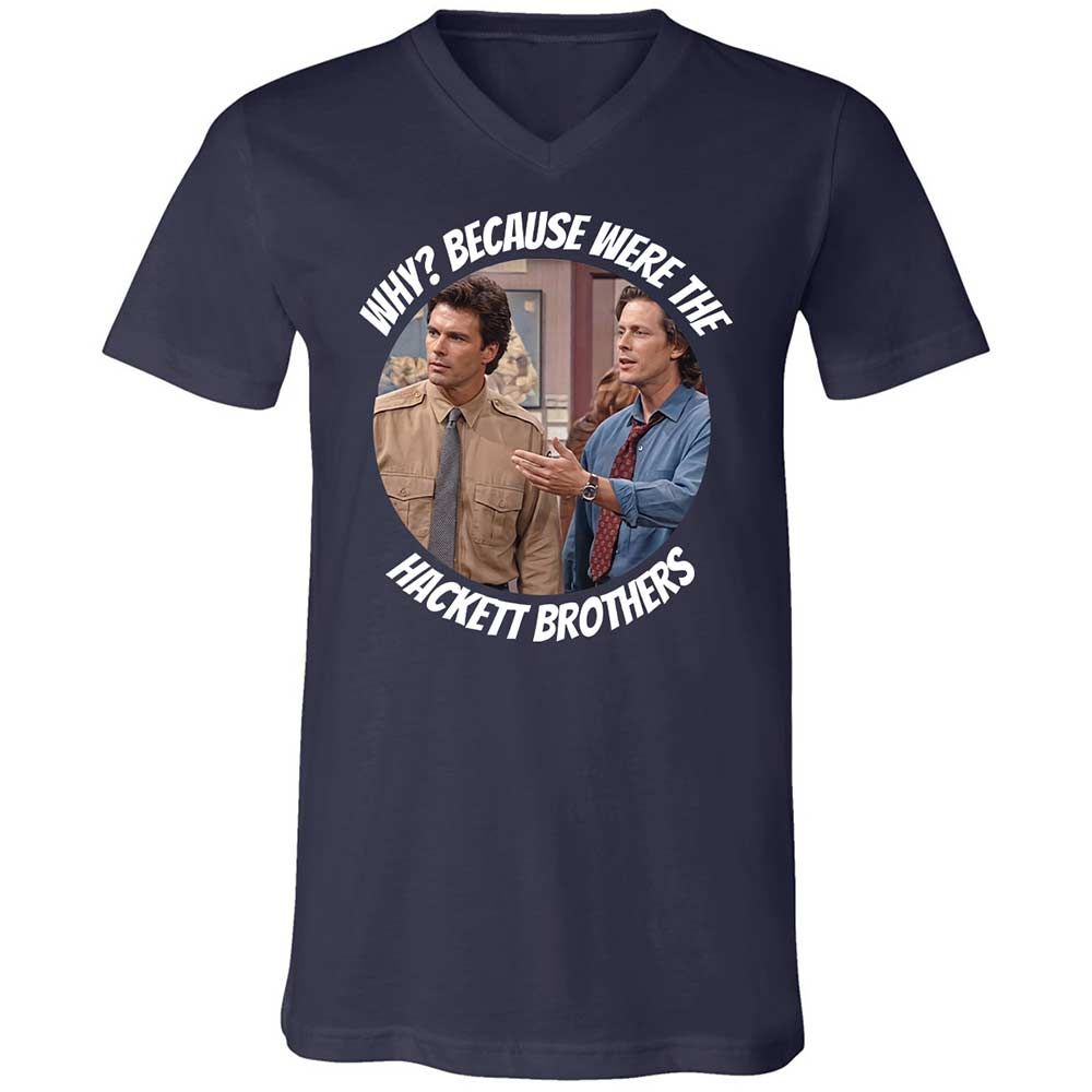Unisex V-Neck T-Shirt - 1LP18TTS - Navy - 2