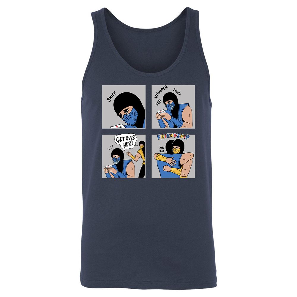 Unisex Jersey Tank - 42C3X72D - Navy - 2