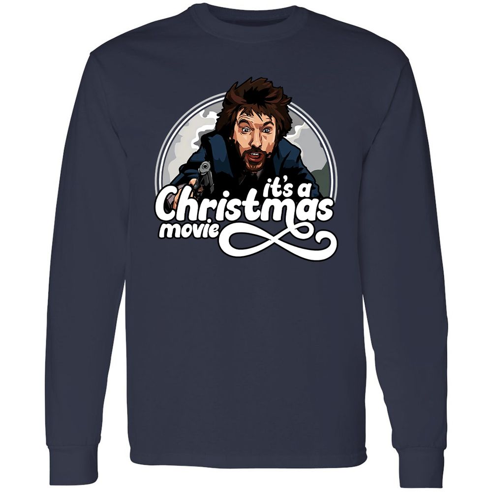 Long Sleeve T-Shirt - THKUEP19 - Navy - 2