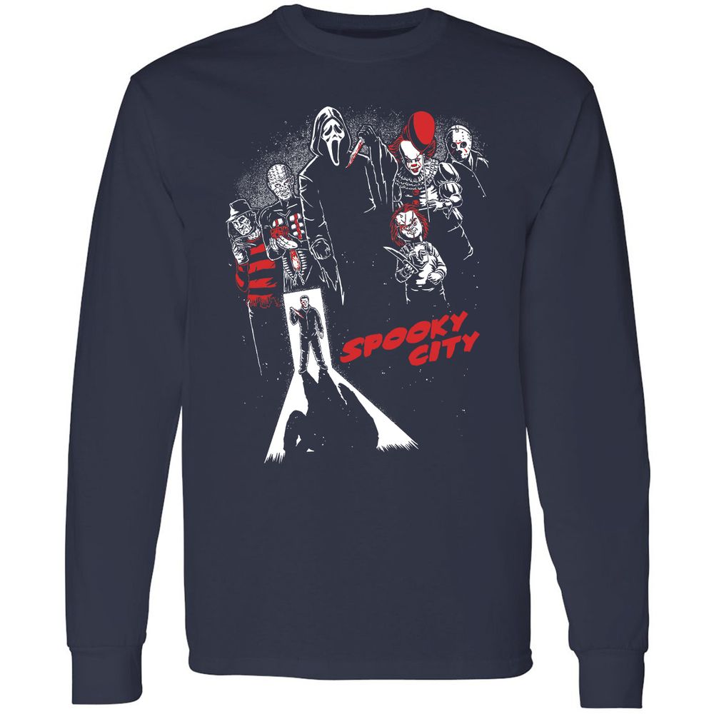 Long Sleeve T-Shirt - PBSVUP7C - Navy - 2