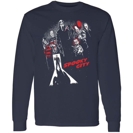 Long Sleeve T-Shirt - PBSVUP7C - Navy - 2