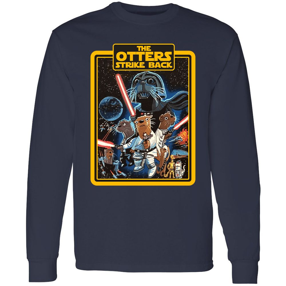 Long Sleeve T-Shirt - LEVUQCU7 - Navy - 2