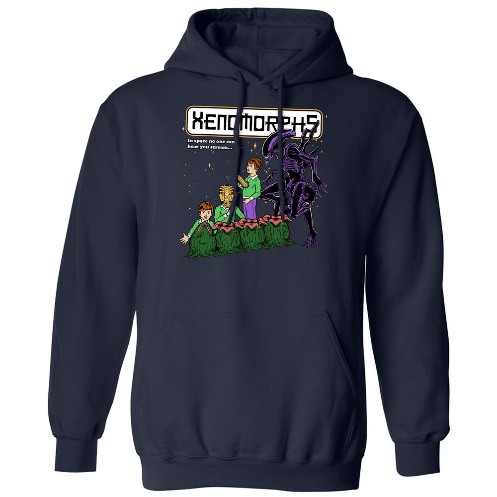 Classic Unisex Hoodie - DDFKKD64 - Navy - 2