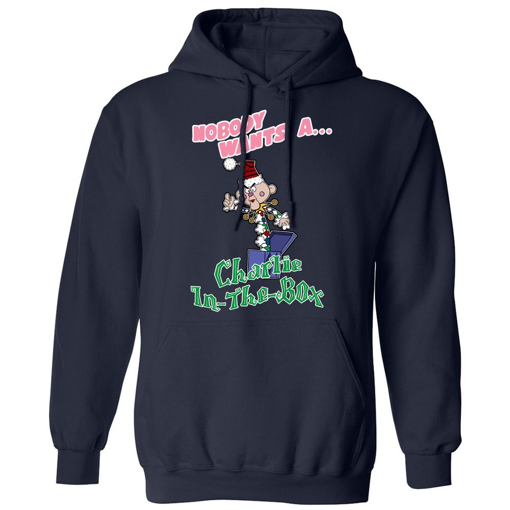 Classic Unisex Hoodie - GHMQCXWN - Navy - 2
