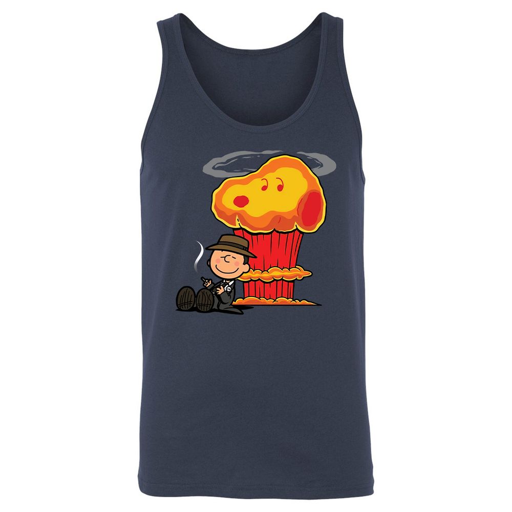Unisex Jersey Tank - C85TKSZJ - Navy - 2
