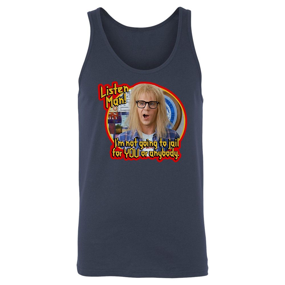 Unisex Jersey Tank - XQGJF7AE - Navy - 2