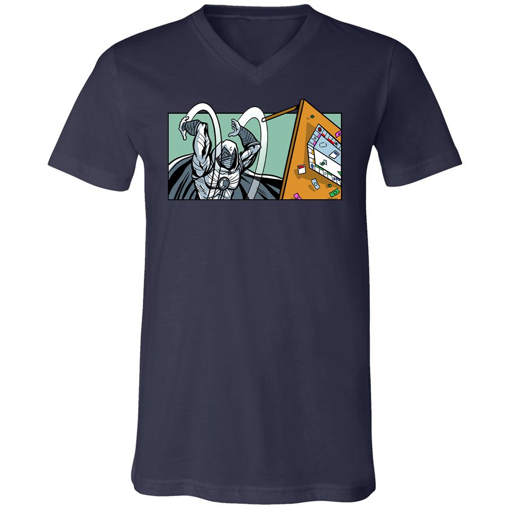 Unisex V-Neck T-Shirt - DVF36SGS - Navy - 2