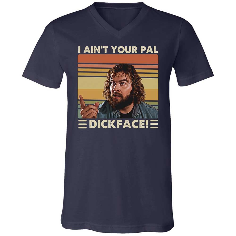 Unisex V-Neck T-Shirt - 7171MR1X - Navy - 2