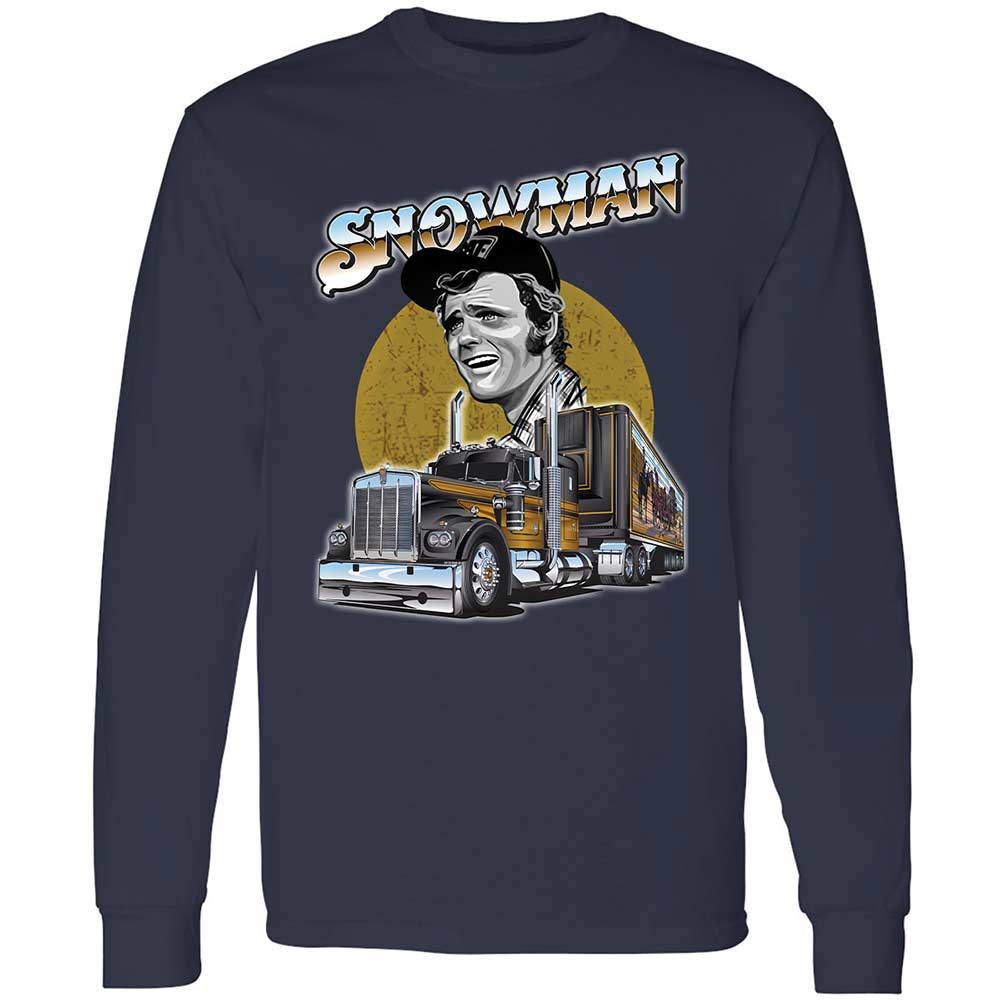Long Sleeve T-Shirt - QBJ7M7H4 - Navy - 2
