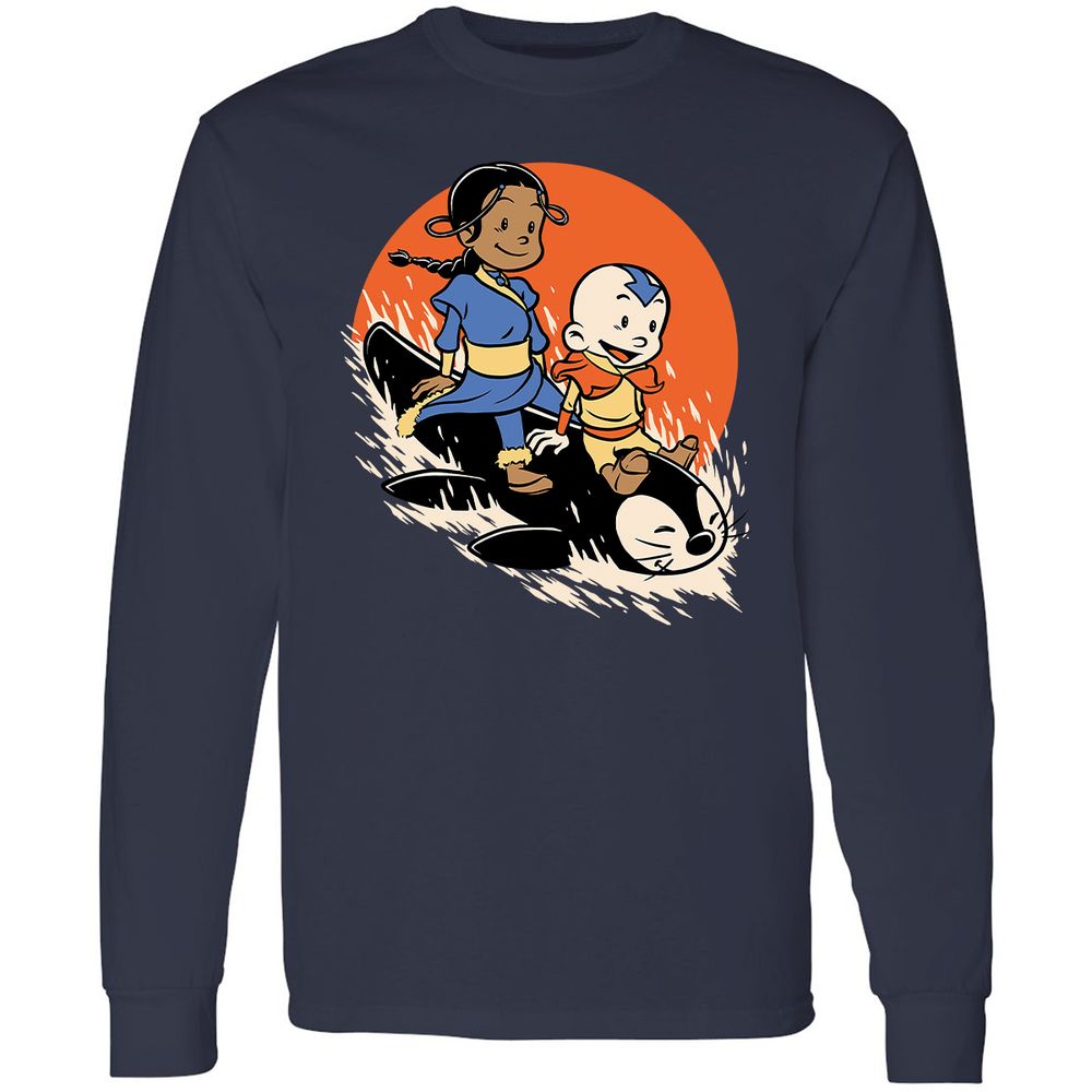 Long Sleeve T-Shirt - 46CQ8JD7 - Navy - 2