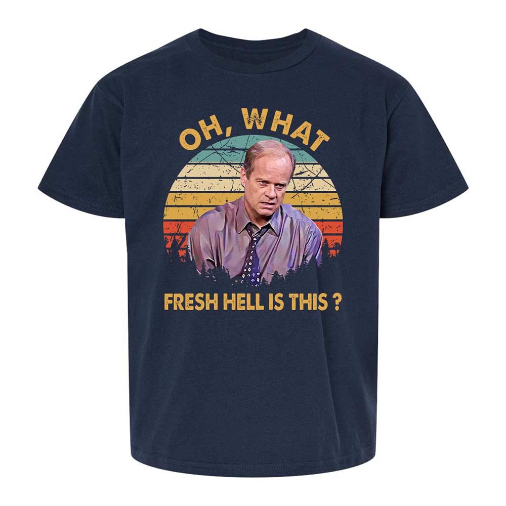 Oh What Fresh Hell Is This - Navy - 2