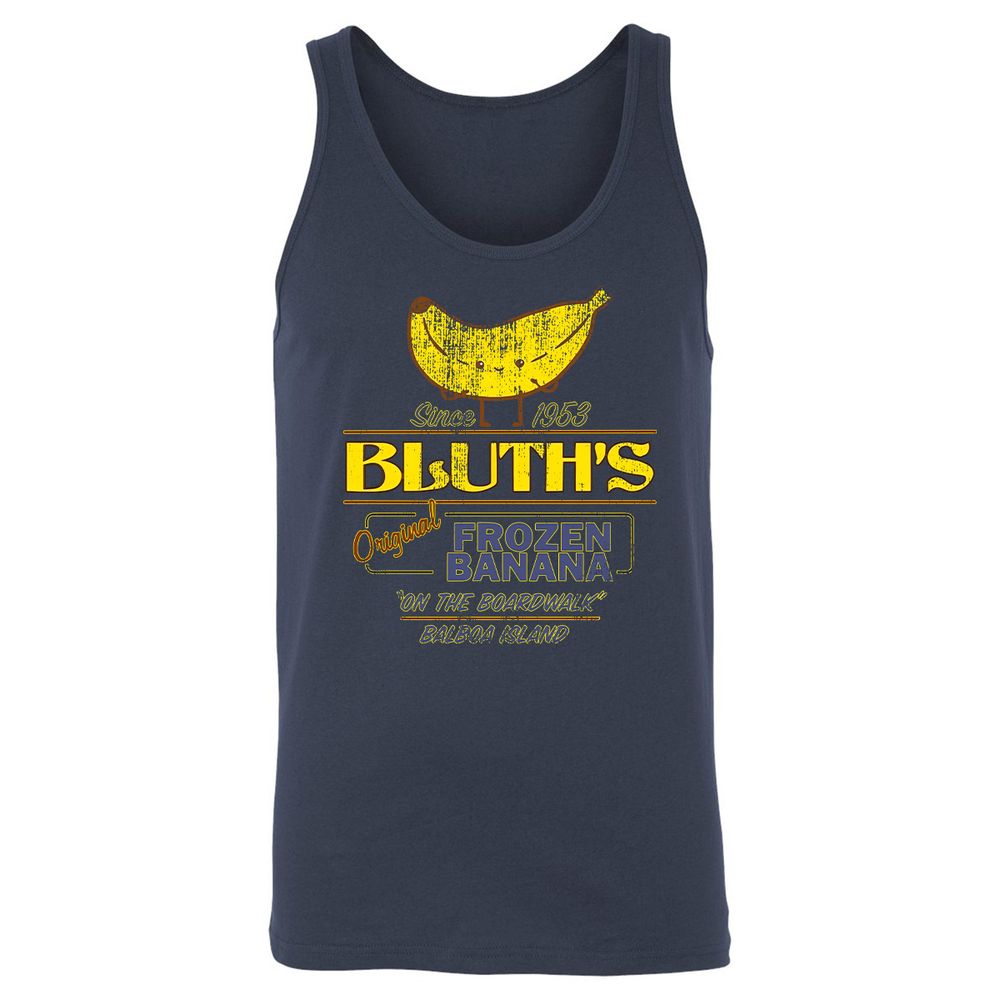 Unisex Jersey Tank - B7S8LSLE - Navy - 2