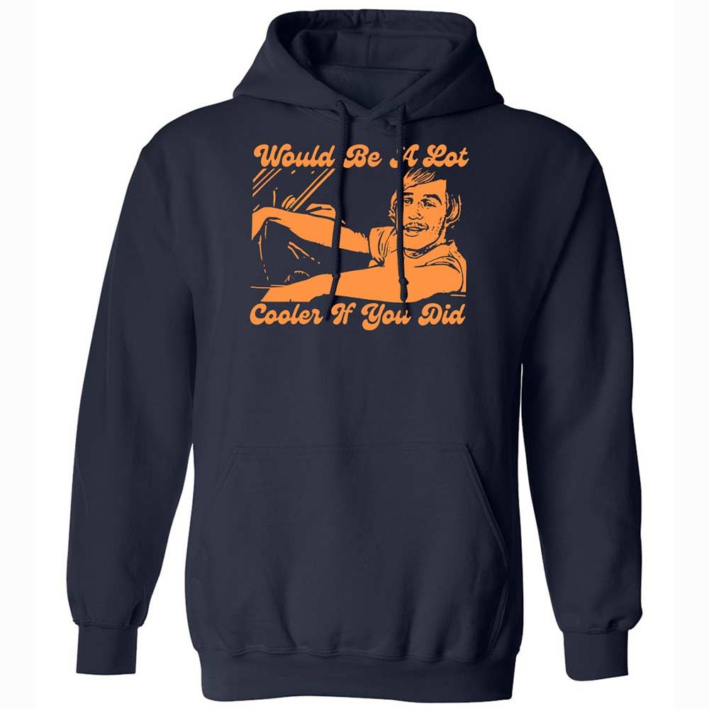 Classic Unisex Hoodie - L4L1F7QP - Navy - 2