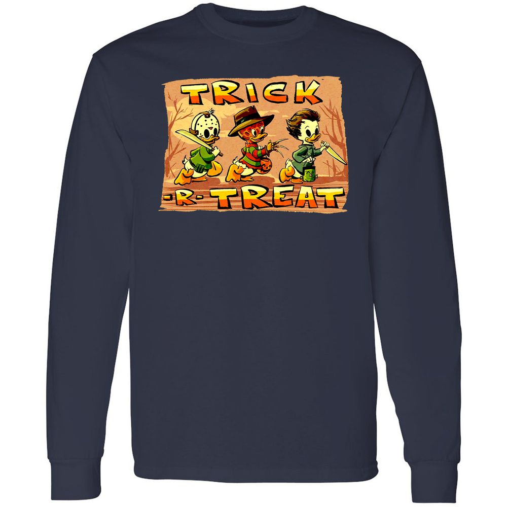 Long Sleeve T-Shirt - 72FLNZ6D - Navy - 2