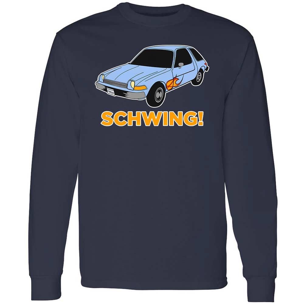 Long Sleeve T-Shirt - AXB6HM7N - Navy - 2