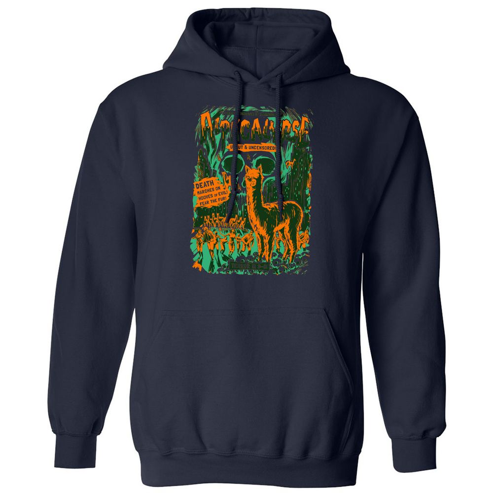 Classic Unisex Hoodie - QWZLMTC8 - Navy - 2