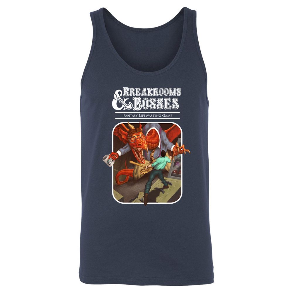 Unisex Jersey Tank - RPCJSNF8 - Navy - 2
