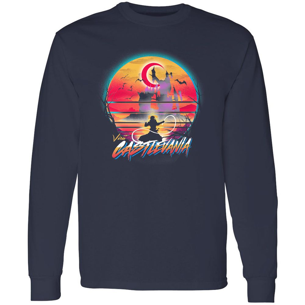 Long Sleeve T-Shirt - MV9KTMZB - Navy - 2