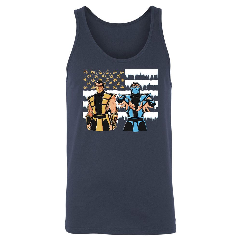 Unisex Jersey Tank - 7BVYVL8D - Navy - 2