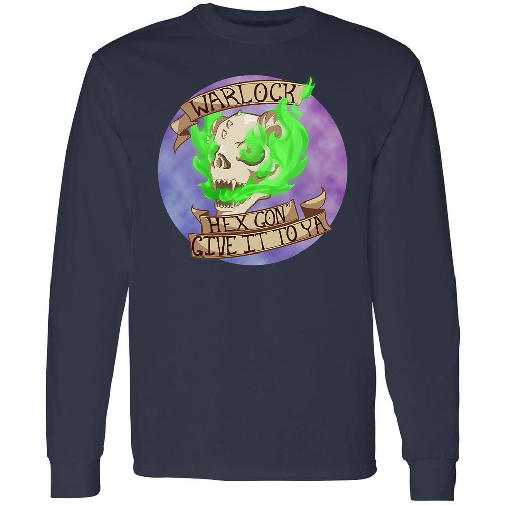 Long Sleeve T-Shirt - 6E19K3A9 - Navy - 2