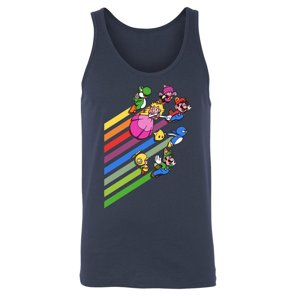 Unisex Jersey Tank - PWRMCXYS - Navy - 2