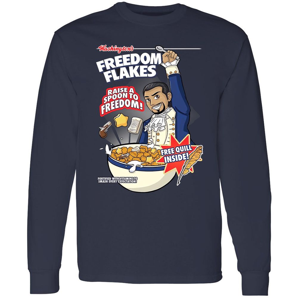 Long Sleeve T-Shirt - KG7MQV4V - Navy - 2