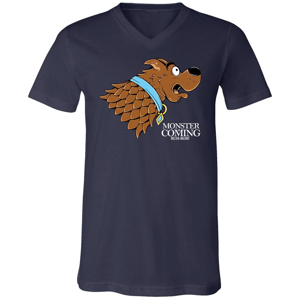 Unisex V-Neck T-Shirt - 11341JKC - Navy - 2