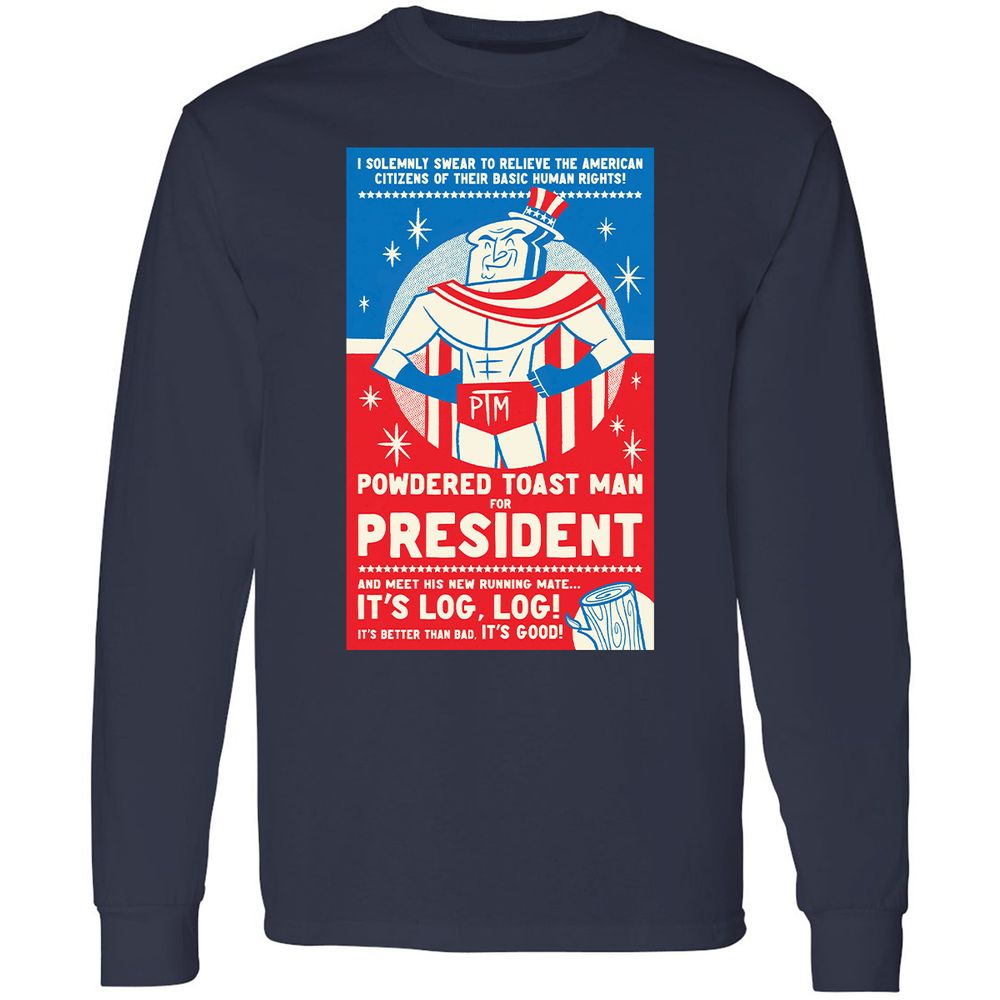 Long Sleeve T-Shirt - C5U9NM27 - Navy - 2