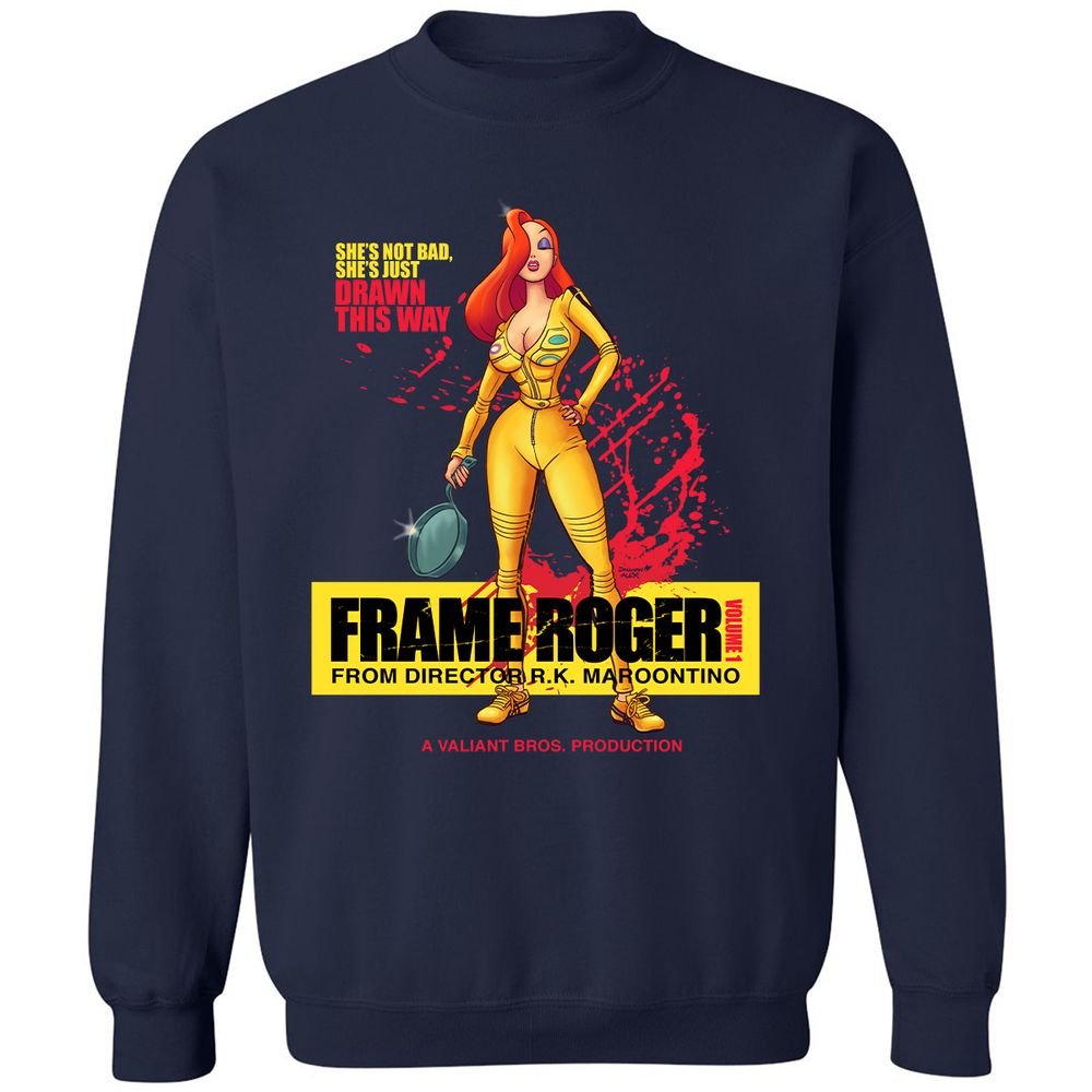 Classic Unisex Sweatshirt - 61E6HGYU - Navy - 2