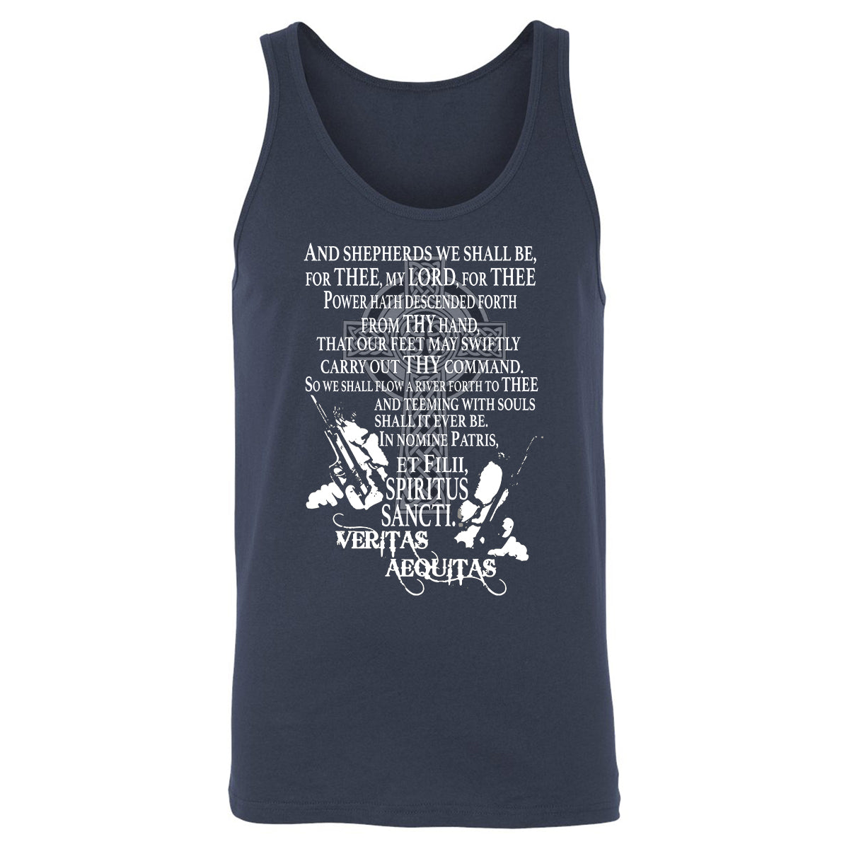 Unisex Jersey Tank - RF2W836G - Navy - 2