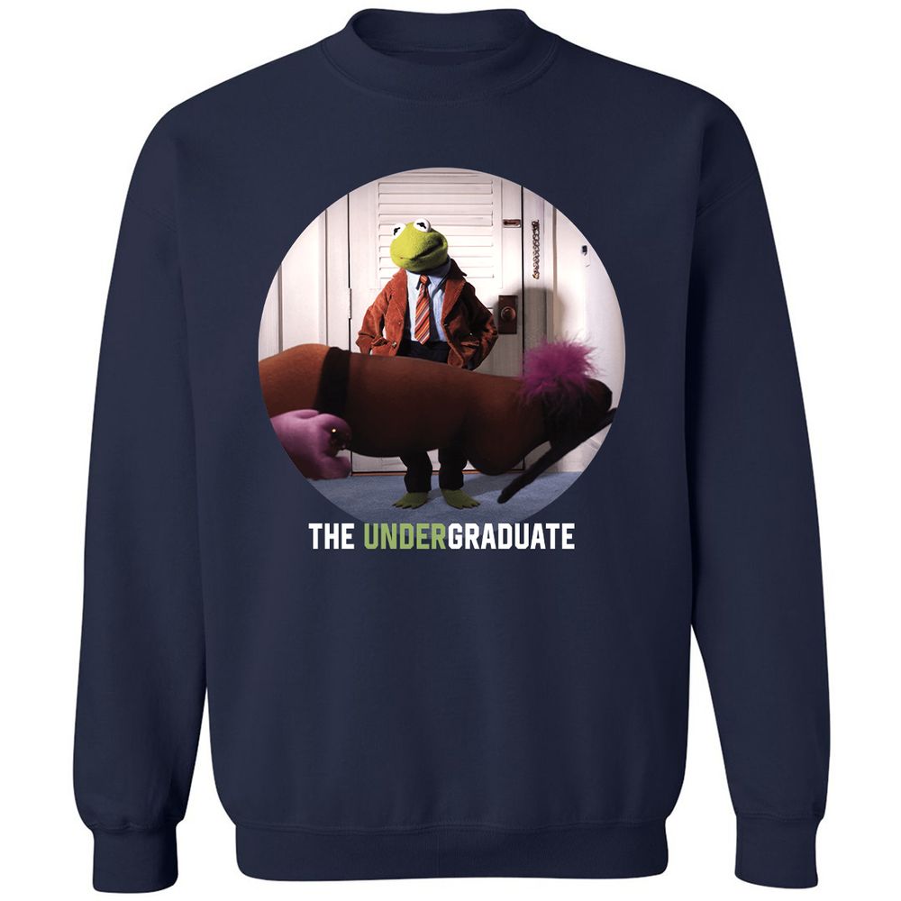 Classic Unisex Sweatshirt - EB7BN8YM - Navy - 2