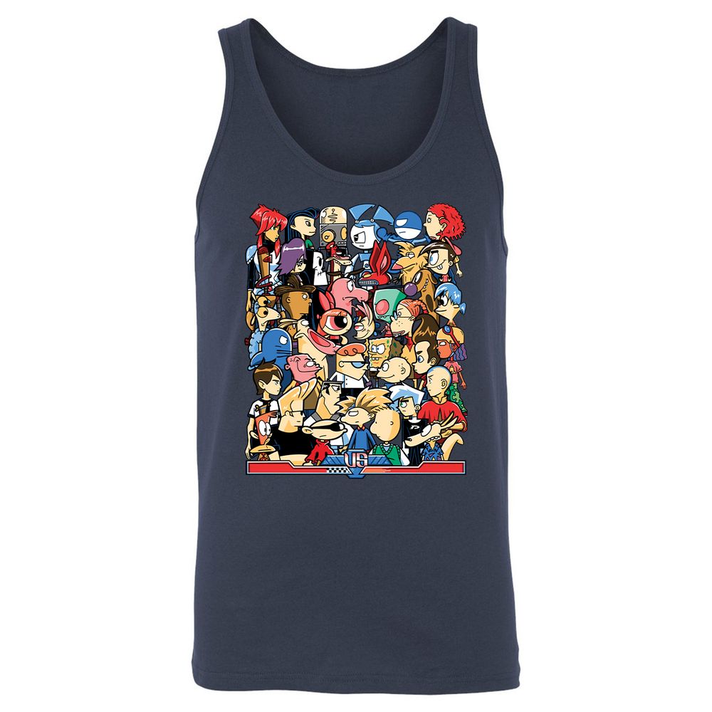 Unisex Jersey Tank - APU9UYJ9 - Navy - 2