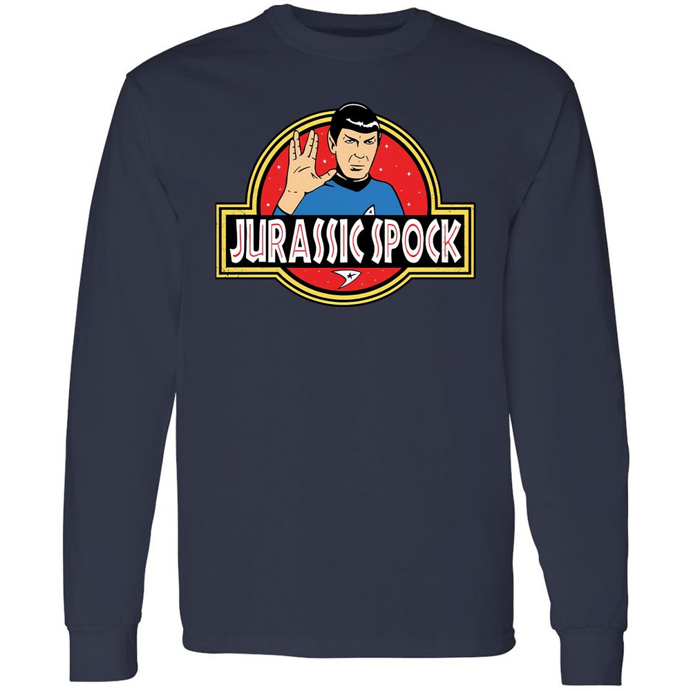 Jurassic spock - Navy - 2