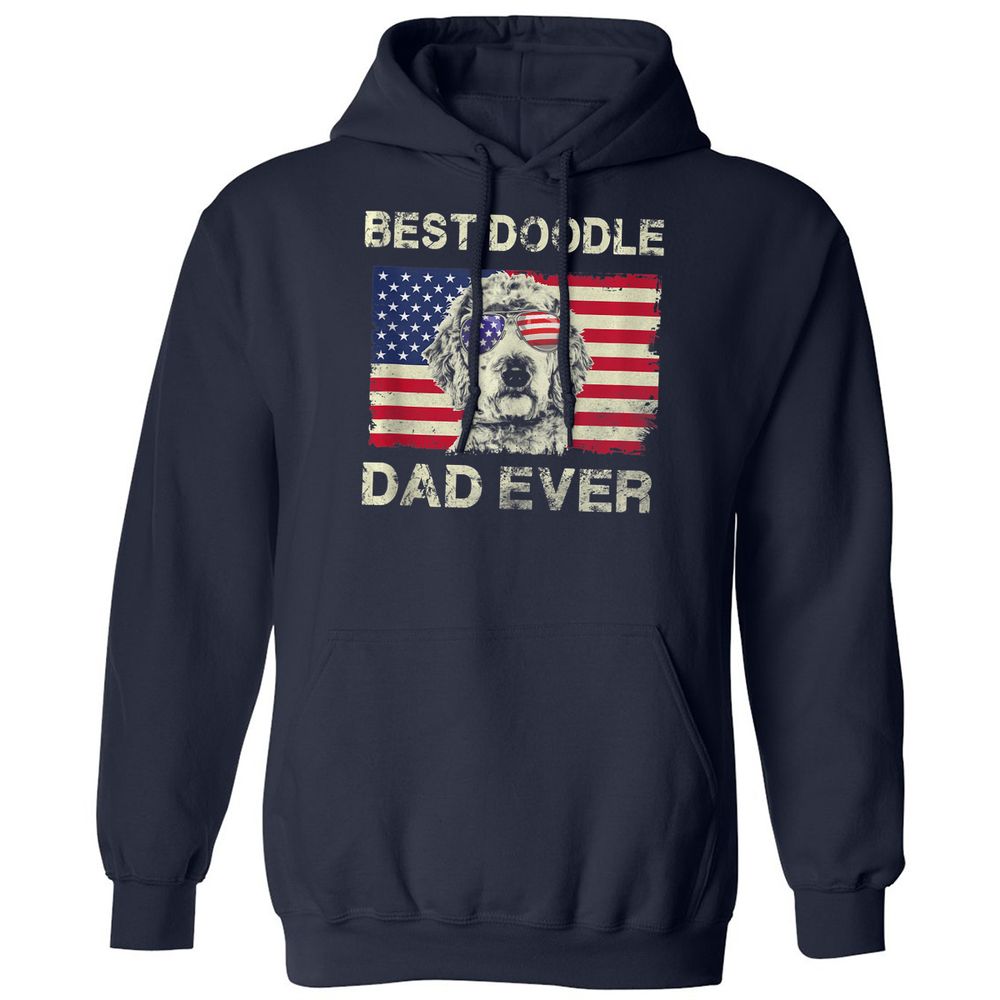 Classic Unisex Hoodie - YF6XYVWW - Navy - 2