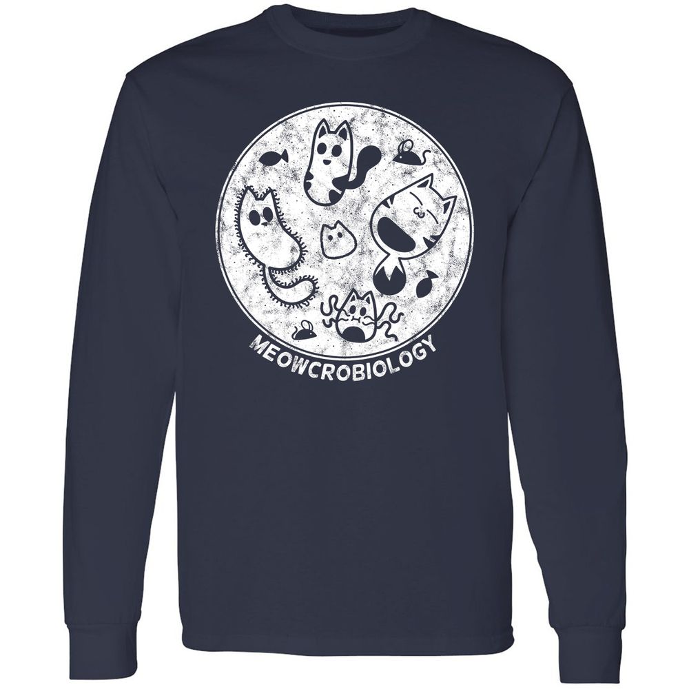 Long Sleeve T-Shirt - ELLVZCFT - Navy - 2